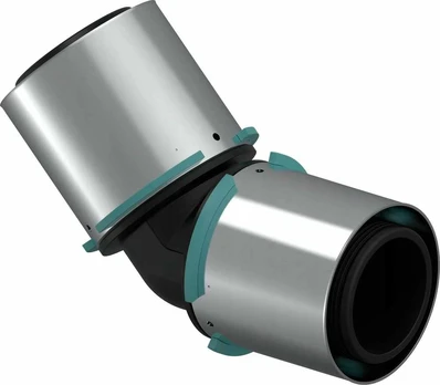 Uponor kątownik PPSU 63mm - S-Press 45gr.