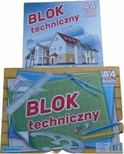 Schemat DIAGRAMA Techninis blokas A4/10K baltas (10vnt)