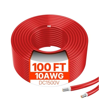 30,48 m saulės kolektoriaus kabelis 10AWG