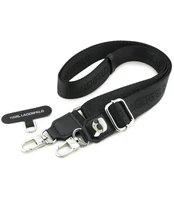 Karl Lagerfeld Universal Crossbody Strap Karl Patch Juodas