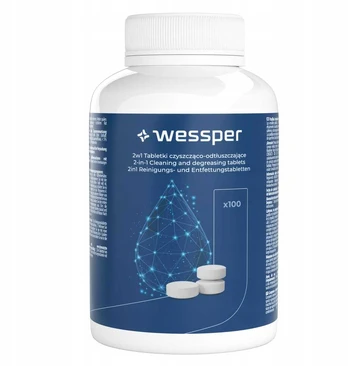 Wessper 2in1 valymo ir riebalų šalinimo tabletės 100 vnt. (WES078-100)