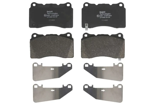 DELPHI LP1858 Brake pad set