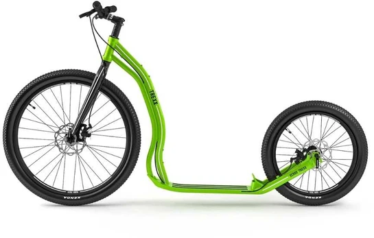 Scooter YEDOO Trexx Disc - žalias