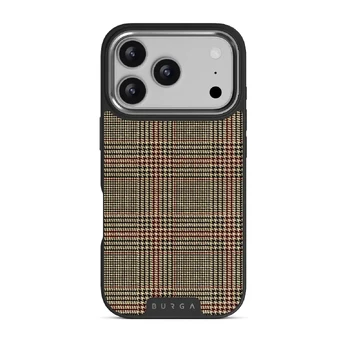 Favorite Coat - Plaid iPhone 17 Pro Case, Elite Dark (MagSafe) / Silver