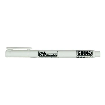 Baltas markeris 1mm, RICHMANN