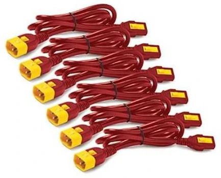 Apc Power Cable Raudona 0.61 M C13 Coupler C14 Coupler