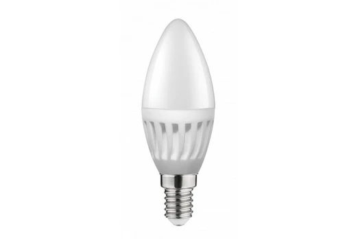 LED lemputė, CERAMIC , A-G, C37, 4000k, E14, 10,0 W, AC180-250V, 160°, 1000lm, 80mA