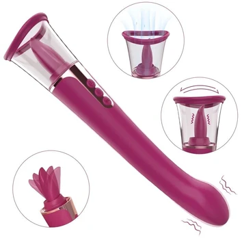Klitorinis vibratorius 3in1