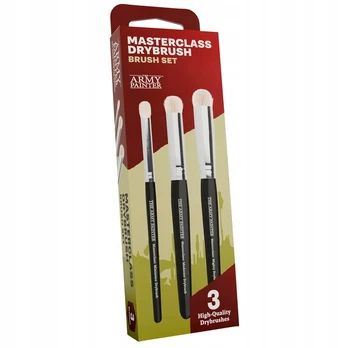 The Army Painter Masterclass Drybrush Pincelės (3 vnt.)
