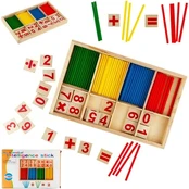 Mokomasis matematinis žaidimas Intelligence Stick, 2 cm, įvairių spalvų