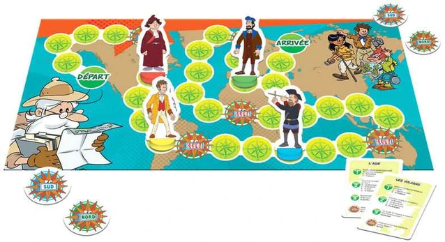 Dėlionė Educa Spanish Once Upon a Time... The Explorers game