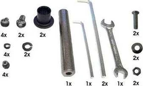Berg Dempy - Assembly set Juodas