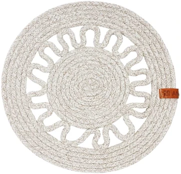 Podkładka na stół Boho 35 cm smėlio sp. AMBITION