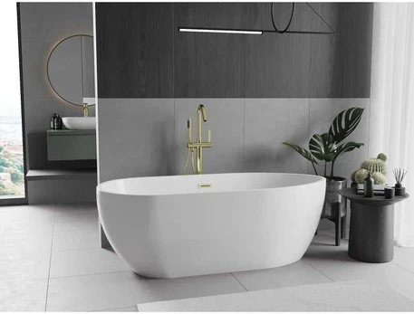 Vonia Mexen Eos, 170 x 75 cm, Baltas + Gold persipylimas