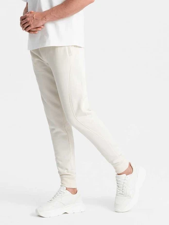 Pants for men modone, cream
