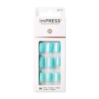 KISS Self-adhesive nails imPRESS Nails Rain Check 30 pcs Moterims