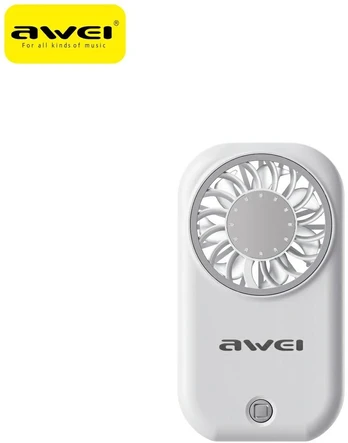 Ventiliatorius Handheld Fan AWEI F57 Baltas