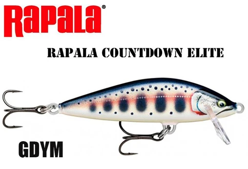 Vobleris Rapala CountDown Elite GDYM - Gilded Yamame 7.5 cm