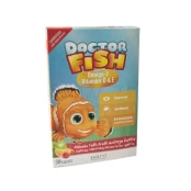 Doctor Fish Omega-3 vitamins D&E kramtomosios kapsulės, N30 kaina