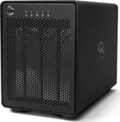 Serveris OWC ThunderBay 4 keturių skyrių išorinis diskų korpusas su dviem Thunderbolt prievadais – be SoftRAID