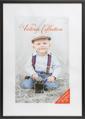 Photo frame Aluminium 21x29,7 (A4), black | 21451