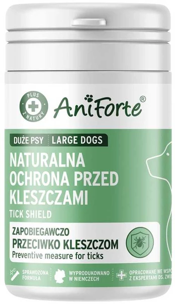 ANIFORTE Tick shield Large breeds - supplements for dogs - 60 tablets