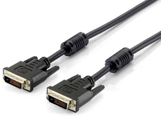 Equip 118932 DVI kabelis 1,8 m DVI-D Juoda kaina