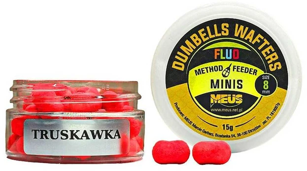 Meus Dumbells Wafters Minis 8mm - Strawberry