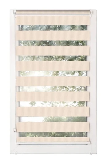 Roletas MINI Diena-Naktis DN 02 SMĖLIO, 62x150 cm