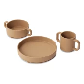 Everleigh & Me - Children Tableware Set - Rust (381037) kaina