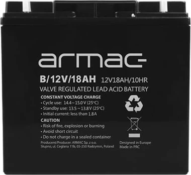 ARMAC pakelia bateriją B/12V/18Ah