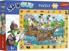 Puzzle 100 elementów Obserwacyjne Spy Guy Statek Piracki