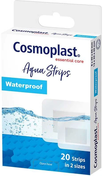 Cosmoplast Impermeabilūs Pleistrai 20 vnt.