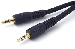 Kabelis MicroConnect Jack 3.5mm - Jack 3.5mm 1m juoda (AUDLL1)