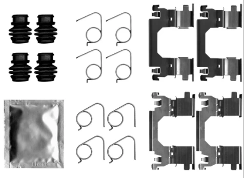 TEXTAR 82543200 Brake pad fitting kit