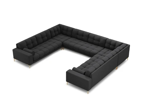 Panoramic Sofa, "Bali", 9 Seats, 327x256x75 Made in Europe