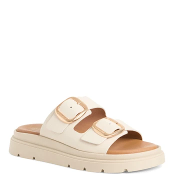 Šlepetės moterims, Kūno, Wedge/plat mule