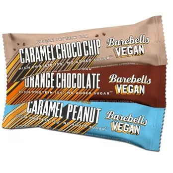 Barebells Vegan Protein Bar 55 g. - Caramel Choco Chip skonis
