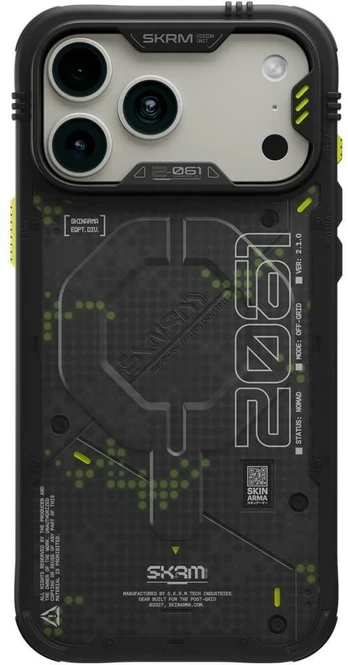 Dėklas Skinarma Vigor XE MagSafe do iPhone 18 Pro Max / 17 Pro Max pilka