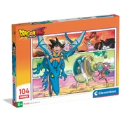 Clementoni CLE puzzle 104 maxi SuperKolor BallDaima 25095 kaina