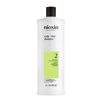 Nioxin SYSTEM 2 - Šampūnas - Natural Hair with Advanced Weakening 1000 ml