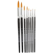 Gold Line Brushes - 8 Stk (10747) kaina