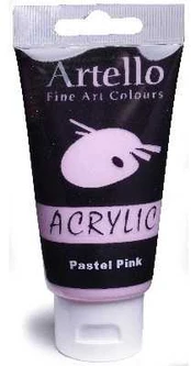 Artmax Artello acrylic 75ml Pastel Rožinė