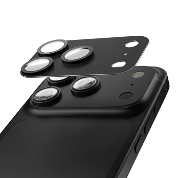 Telforceone Etteri full camera lens guard for iPhone 17 Pro juodas