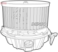 Vidaus pūtiklis DENSO DEA37001 kaina