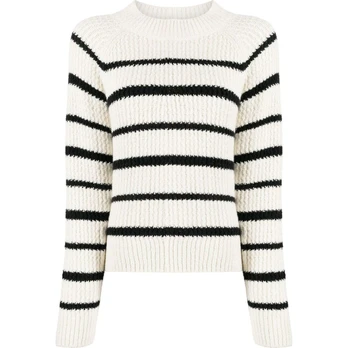 Megztinis moterims, Marga, Ribbed stripe pullover