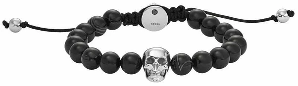 Diesel Men´s Agate Beaded Bracelet DX1381040