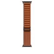 Apyrankė Apple Watch 49mm Terra Cotta Alpine Loop - Medium - Black Titanium Finish kaina