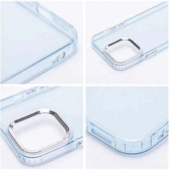 Dėklas Oem Case for iPhone 15 PRO Pearl light mėlynas