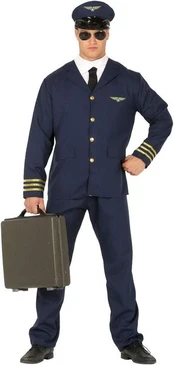 Vyriškas piloto kostiumas, Size, Height - M